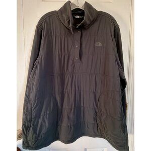 Womens XXL Black North Face 1/4 Snap Pull Over